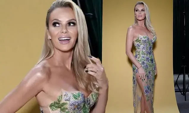 Amanda Holden Defies Critics With Daring Dress Choice