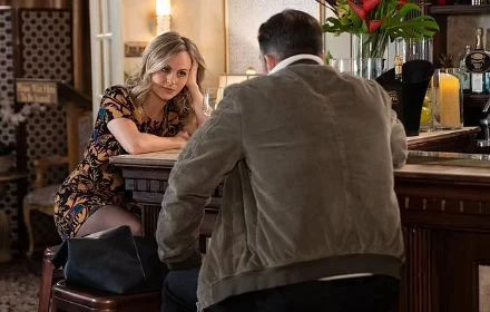 Coronation Street SPOILER: Sarah plays with fire by spending the night with criminal Damon after a row with her husband Adam