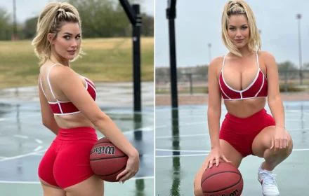 Fans say Paige Spiranac’s ‘shorts have won it all’ as turns heads in tight outfit and asks for March Madness tips