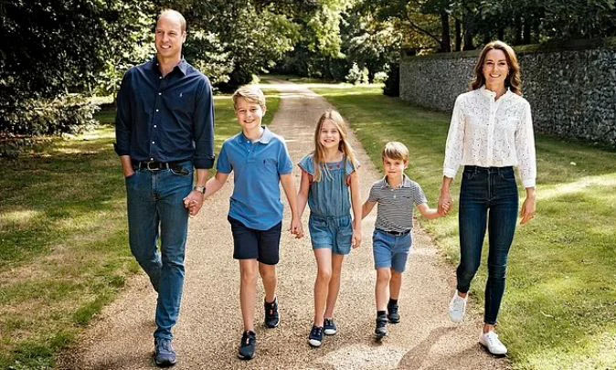 Kate shares heart-warming new photos of George, Charlotte and Louis and King Charles pays tribute to his 'beloved Mama' 