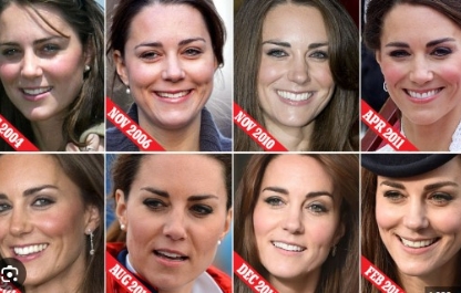 What does Kate Middleton use on her brows?