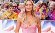 Amanda Holden Stuns in Pink at BGT Blackpool Auditions