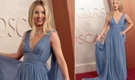 Annabelle Wallis Stuns in Blue Gown at the 2025 Oscars