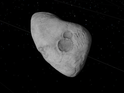 Asteroid size of Big Ben slams through Earth orbit