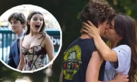 Suri Cruise, 18, kisses boyfriend Toby Cohen in NYC